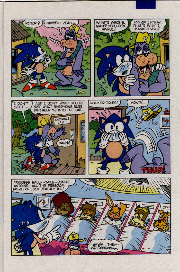 Sonic - Archie Adventure Series April 1996 Page 3
